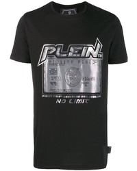 Philipp Plein Metallic Logo T Shirt