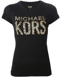 MICHAEL Michael Kors Michl Michl Kors Logo Print T Shirt