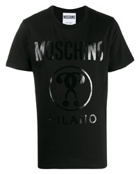 Moschino Milano Logo Print T Shirt