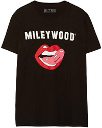 Brian Lichtenberg Mileywood Printed Cotton T Shirt
