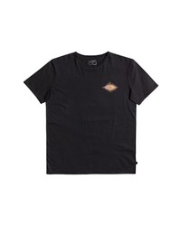 Quiksilver Modern Fit First Mind Graphic Tee In Black At Nordstrom