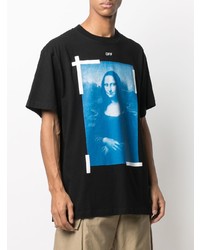 Off-White Mona Lisa Graphic Print T Shirt