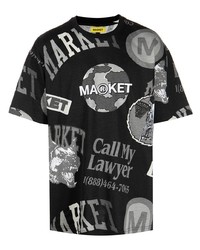 MARKET Monogram Oversized T Shirt