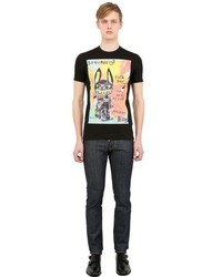 DSQUARED2 Monster Printed Cotton T Shirt