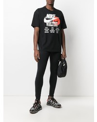 Nike Motif Print Cotton T Shirt