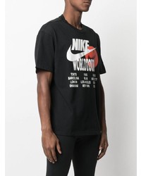 Nike Motif Print Cotton T Shirt