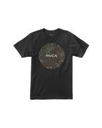 RVCA Motor Cotton Graphic Tee In Black At Nordstrom