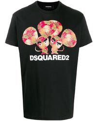 DSQUARED2 Mouse Print Logo T Shirt