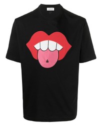 Lanvin Mouth Patch T Shirt