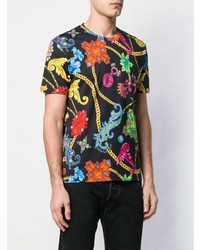 Versace Multi Print T Shirt