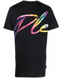 Philipp Plein Multicolour Signature Logo T Shirt