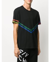 Givenchy Multicoloured Chain Print T Shirt