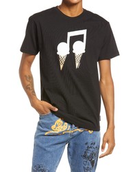 Icecream Music Is The Answer Graphic Tee In Black At Nordstrom