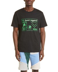 Ahluwalia My Inner Mystery 1 Graphic Tee In Black At Nordstrom