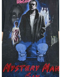 MM6 MAISON MARGIELA Mystery Man Print Cotton Jersey T Shirt