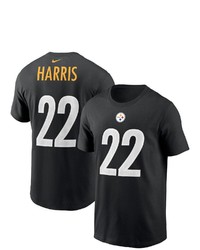 Nike Najee Harris Black Pittsburgh Ers Player Name Number T Shirt At Nordstrom