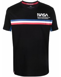 Alpha Industries Nasa Print T Shirt