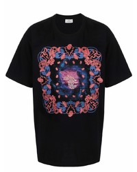 Etro Neon Bandana Print T Shirt
