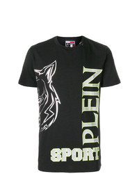Plein Sport Neon Print T Shirt