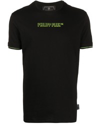 Philipp Plein Neon Trim Logo T Shirt