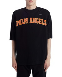 Palm Angels New College Logo Graphic T Shirt
