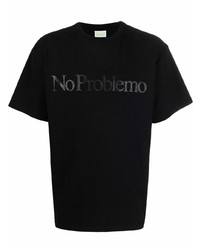 Aries No Problemo Slogan T Shirt