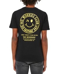 Topman No Worries Graphic T Shirt