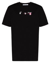 Off-White Off Acrylic Bk Arrow Slim Ss Tee Blk