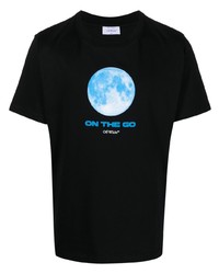 Off-White On The Go Moon Cotton T Shirt