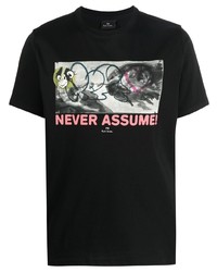 PS Paul Smith Organic Cotton Graphic Print T Shirt