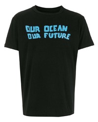 OSKLEN Our Ocean Logo Print T Shirt