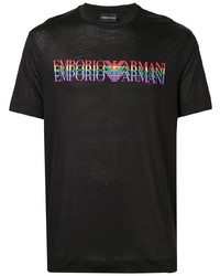Emporio Armani Overlap Logo T Shirt