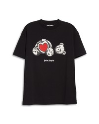 Palm Angels Oversize Bear In Love Graphic Tee