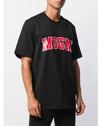 MSGM Oversized Logo T Shirt