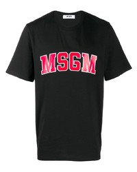 MSGM Oversized Logo T Shirt
