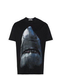 Givenchy Oversized Shark Print T Shirt