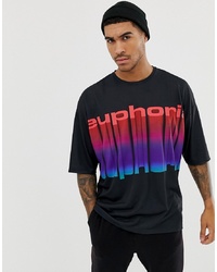 ASOS DESIGN Oversized T Shirt With Euphoria Print
