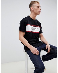 New Look Oversized T Shirt With Toronto Print In Black