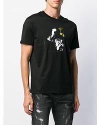 Les Hommes Paint Blot T Shirt