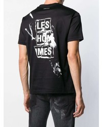 Les Hommes Paint Blot T Shirt