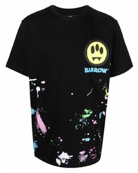 BARROW Paint Print Short Sleeve T Shirt