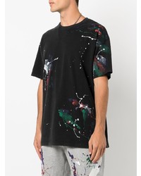 Mostly Heard Rarely Seen Paint Splatter T Shirt