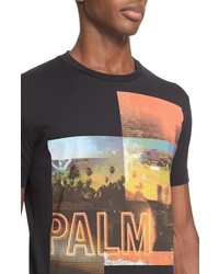 DSQUARED2 Palm Collage Graphic T Shirt