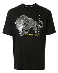 Blackbarrett Panther Print T Shirt