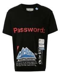 Maison Mihara Yasuhiro Password Print T Shirt