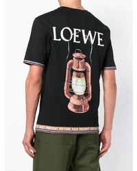 Loewe Past Present Future Hem T Shirt