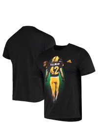 adidas Pat Tillman Black Arizona State Sun Devils Logo Player T Shirt