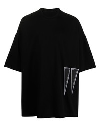 Rick Owens DRKSHDW Patch Detail Oversized T Shirt