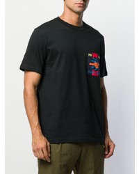 PS Paul Smith Patch Embellished T Shirt