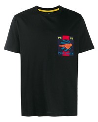 PS Paul Smith Patch Embellished T Shirt
